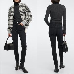 AGOLDE | Nico High Rise Slim in Compilation Black Jeans 27